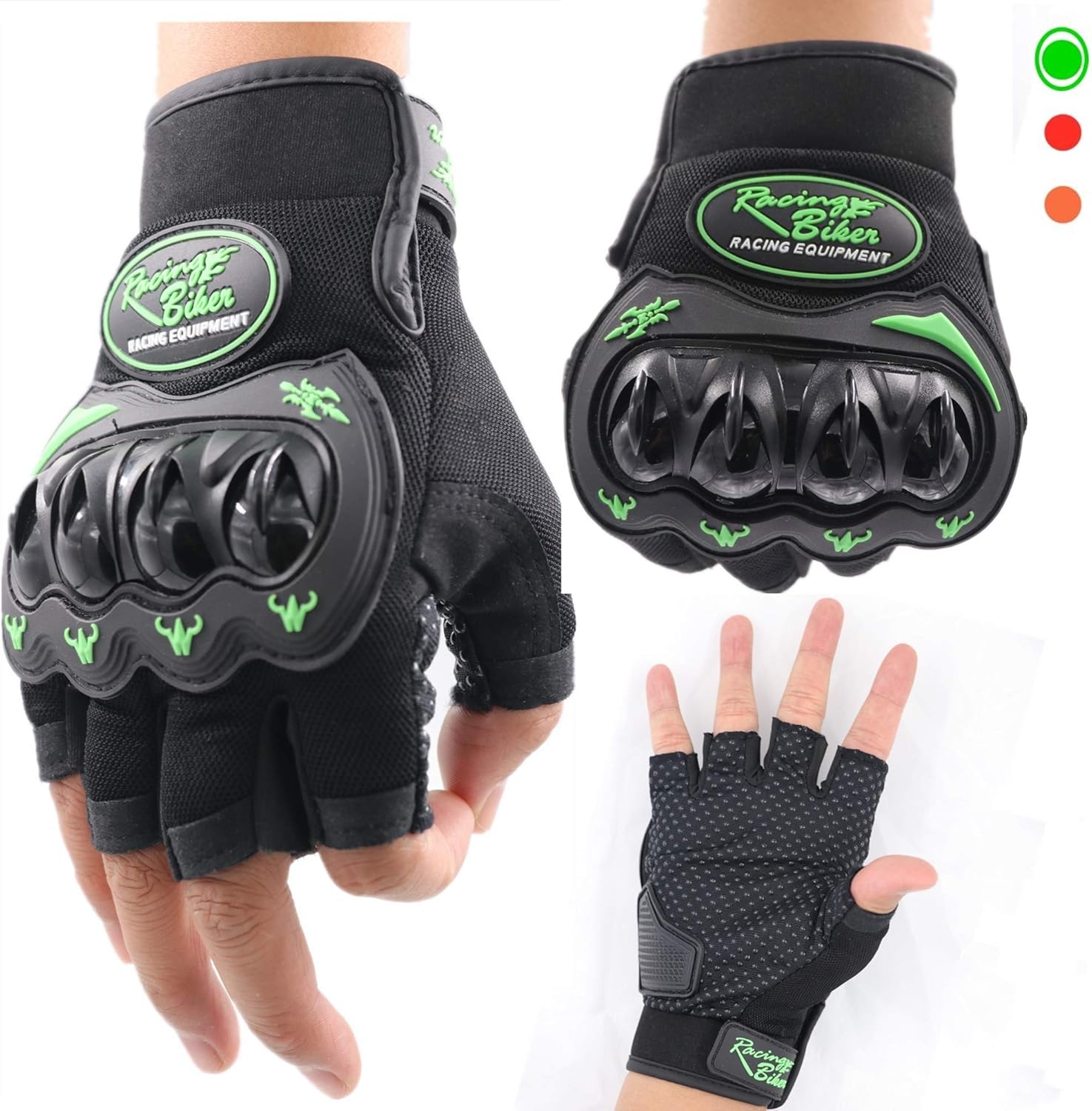 mtb gloves knuckle protection