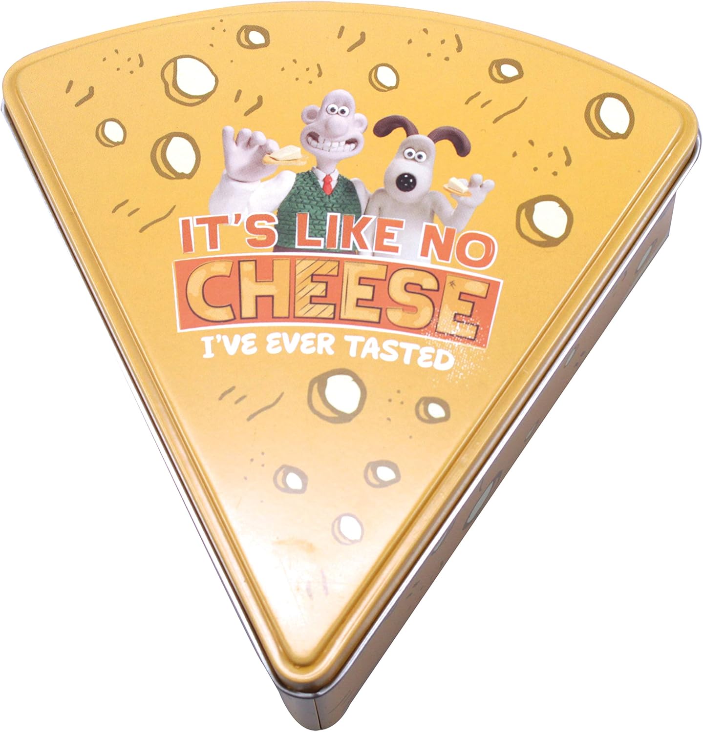 Half Moon Bay Aardman Wallace and Gromit Storage Tin, Multicolor