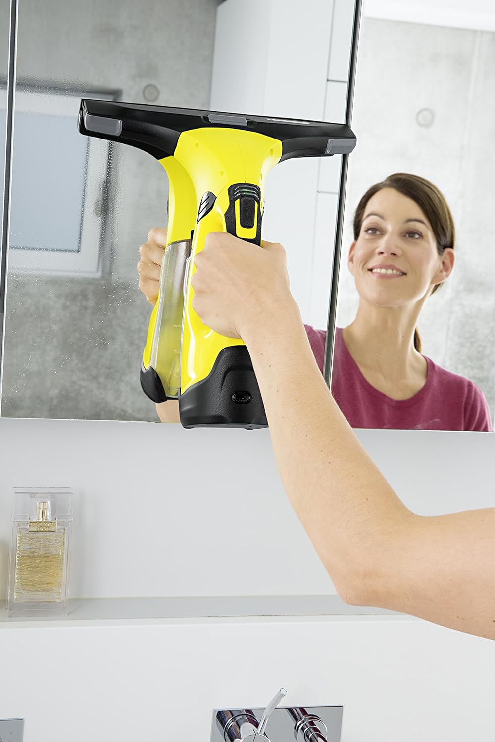 Kärcher Fenstersauger Wv 5 Premium Blinkt Rot NEU Kärcher WV 5 Premium Akku Fenstersauger inkl. Zubehör