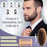 Oukzon 11 in 1 Beard Grooming Kit for Men with Derma Roller 2 Pack Serum view 7