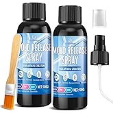 Mold Release Spray, 200g Silicone Mold Release Spray, Water Based Fast Drying Odorles Non-Stick Suitable for Demolding Candle