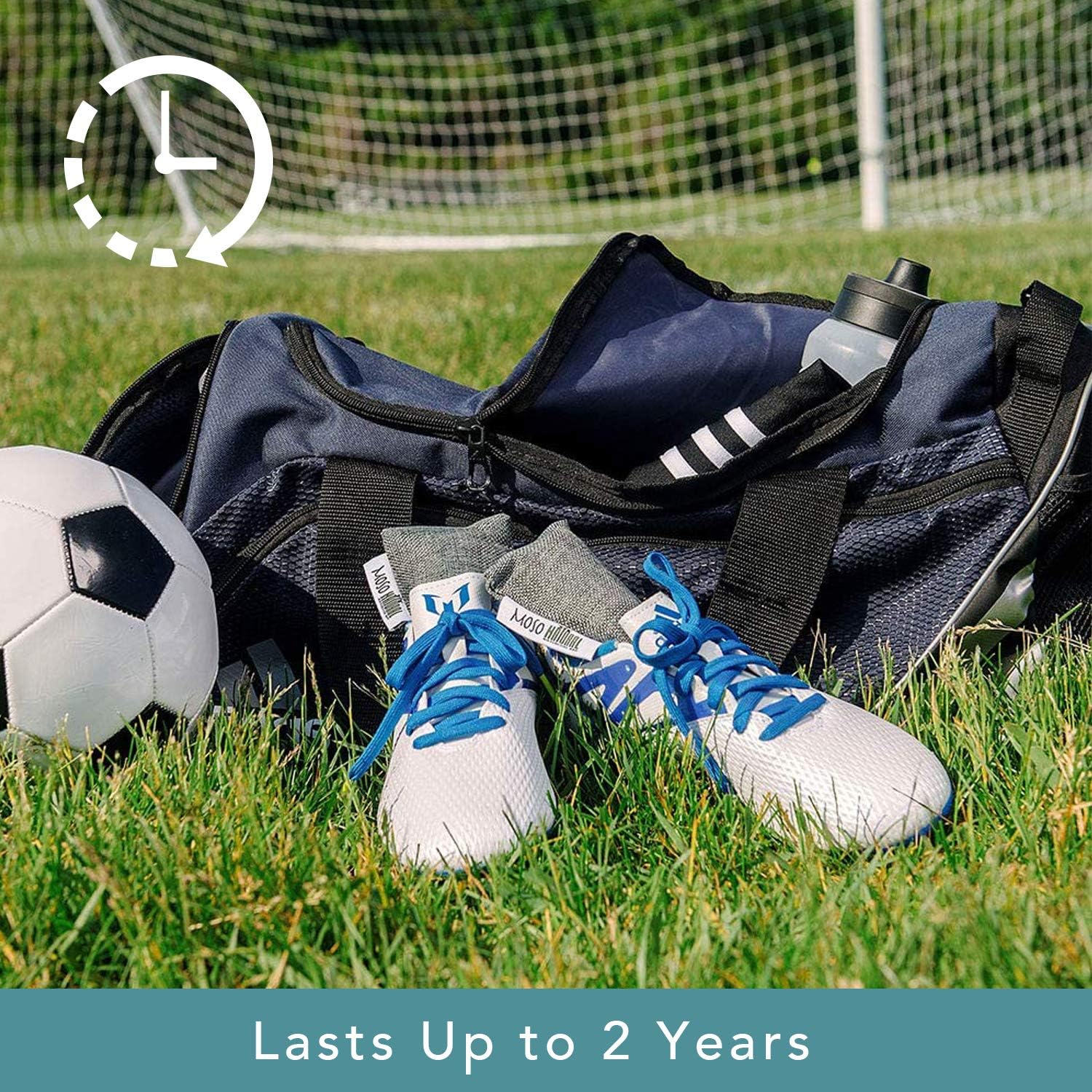 Moso Natural Mini 50g Air Purifying bag, 1-Pack (2 Total), Charcoal, 2 Count: Home & Kitchen