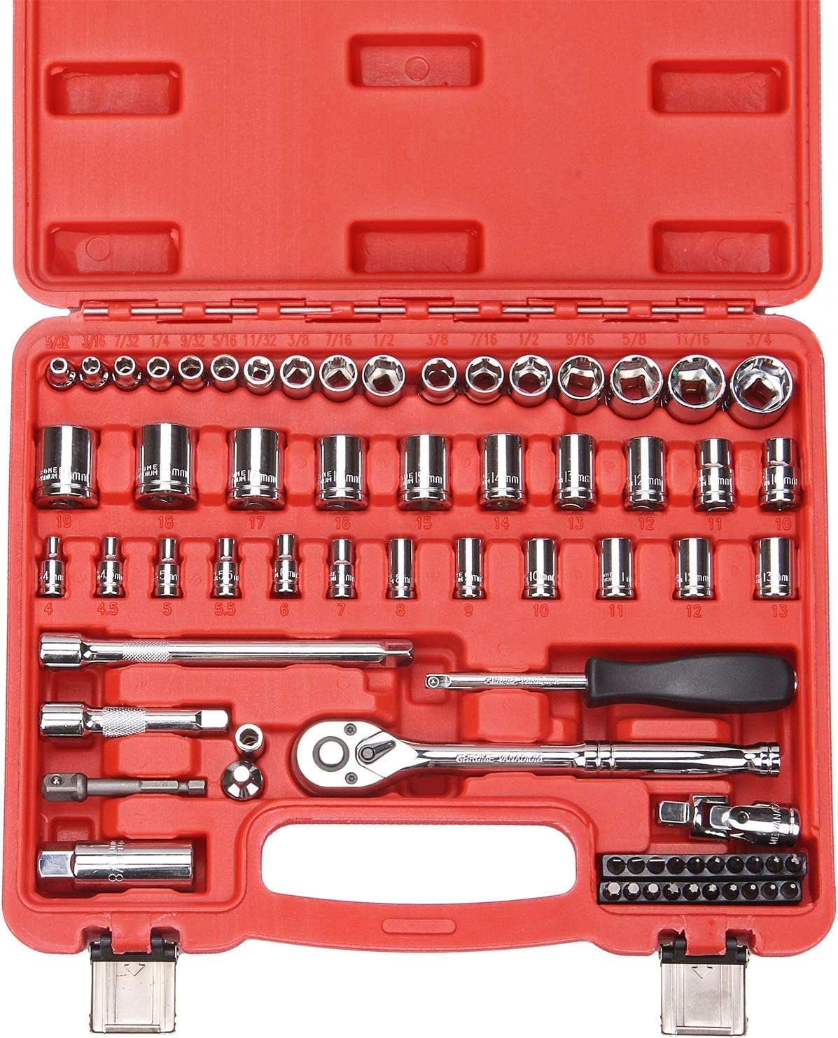 Best stanley 69 piece socket set