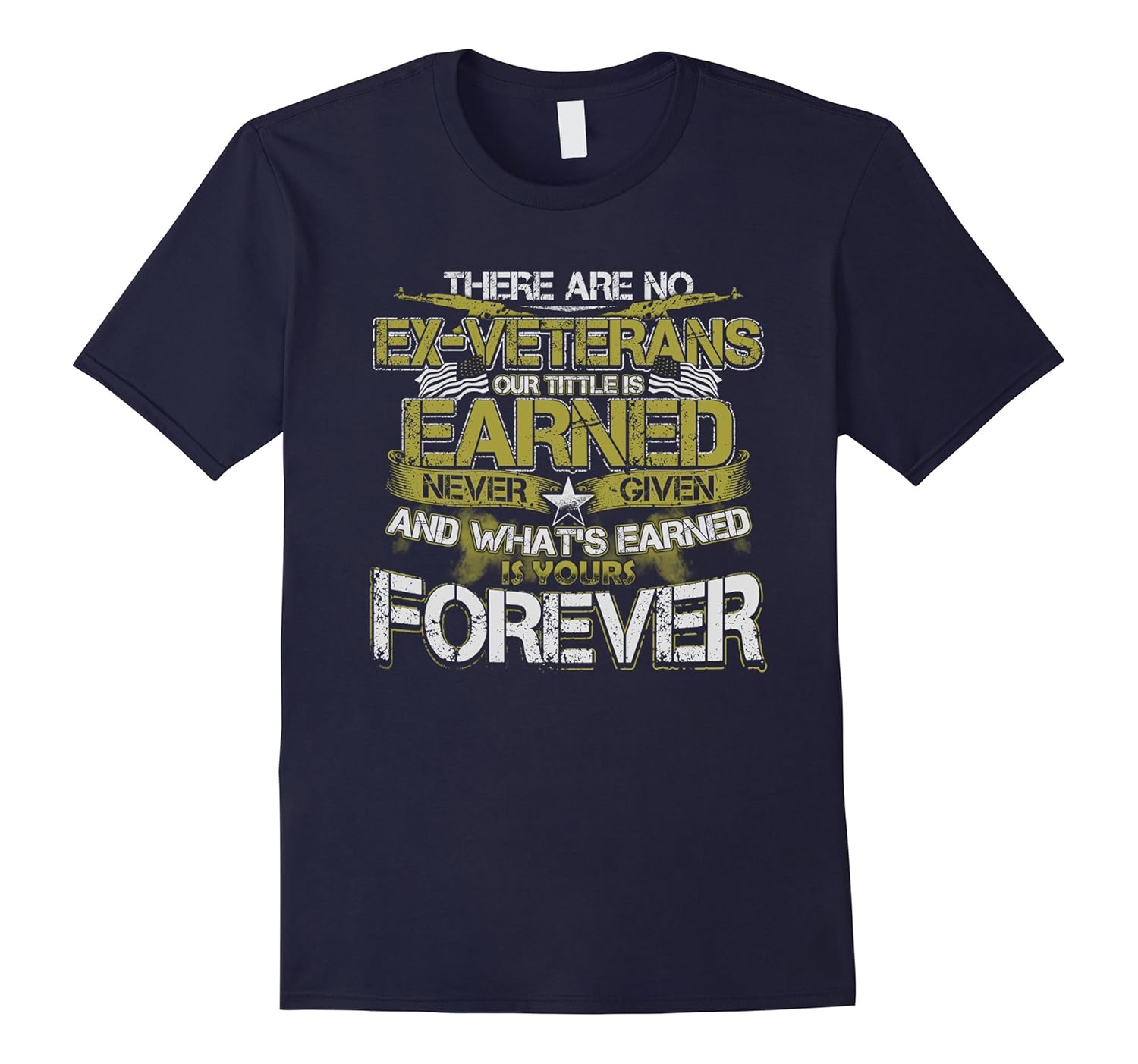 There Are No Ex-Veteran T-Shirt-ANZ