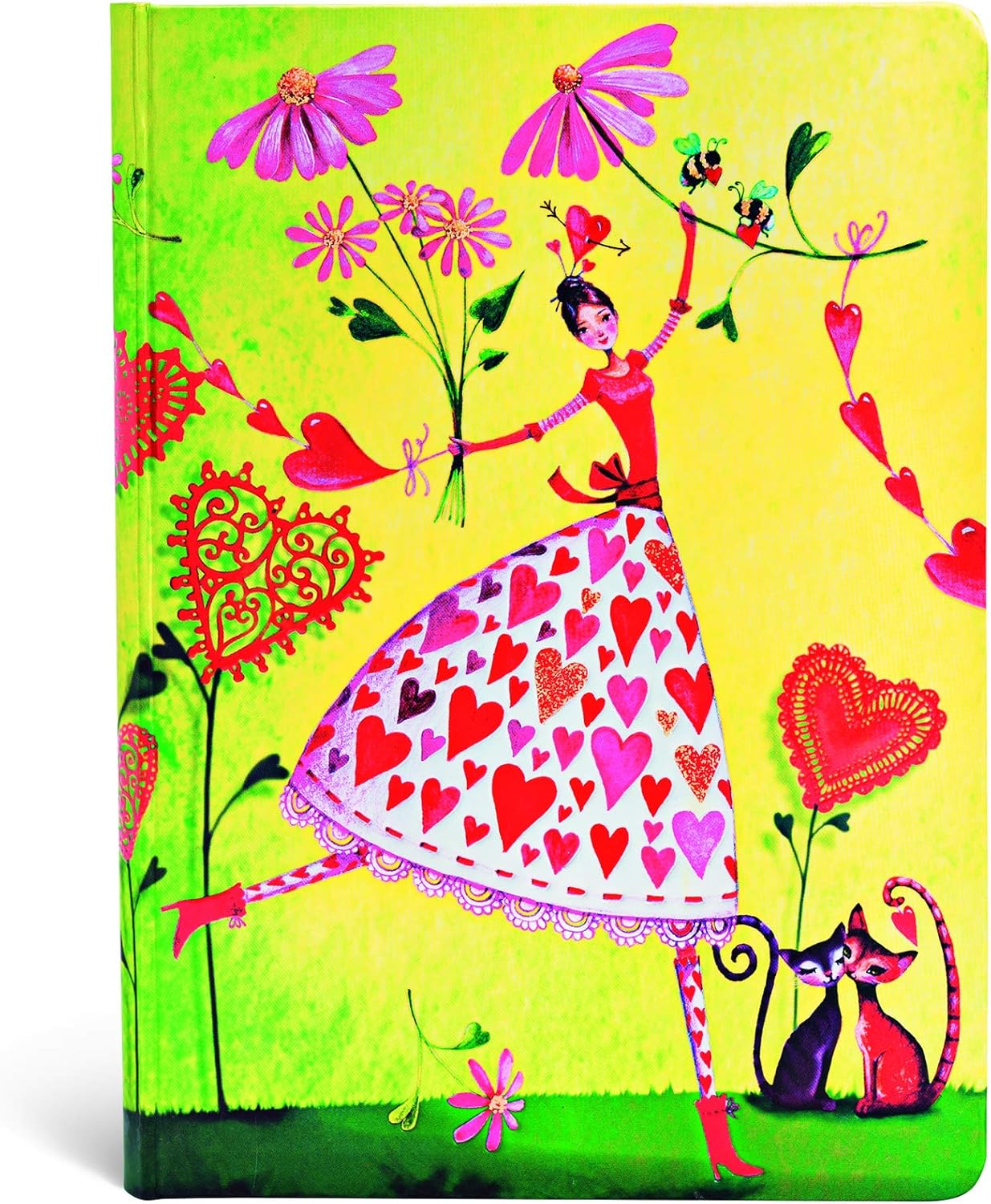 Paperblanks Mila Marquis Ruled Midi Notebook- Valentina (Mila Marquis Collection), Midi (170 x 120) - Image 3