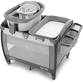 Graco&reg; Pack &rsquo;n Play Sit &rsquo;N Grow Playard, Portable Infant Bassinet, Adjustable Seat, Built‑In Storage