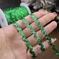 40 Yards Rick Rack Wave Bending Fringe Trim