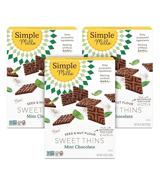 SIMPLE MILLS MINT CHOCOLATE SEED AND NUT FLOUR...