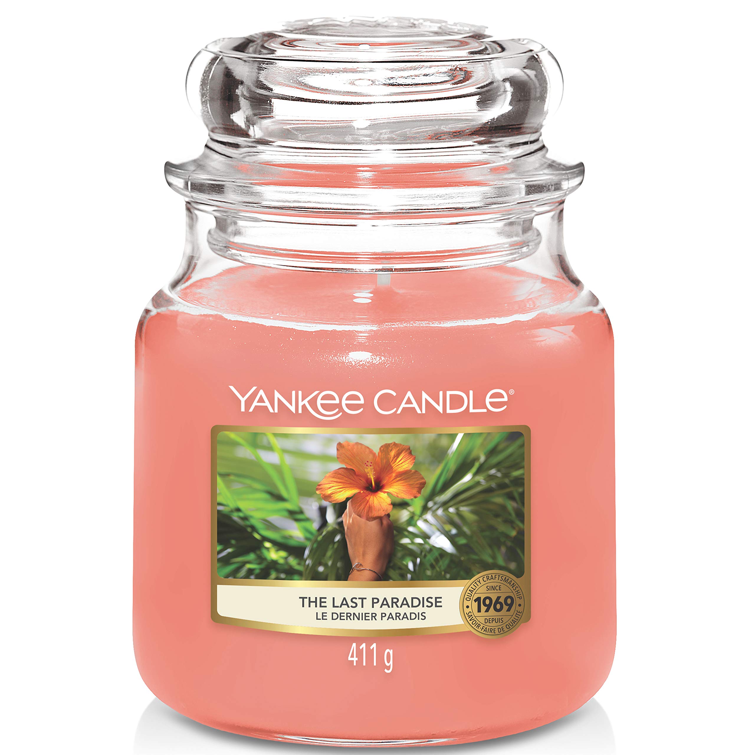 Yankee Candle Scented Candle | The Last Paradise Medium Jar Candle| Burn Time: up to 75 Hours