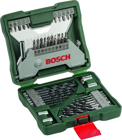 Bosch 43pc X-Line Drill & Screwdriver Bit Set Wood Metal 25/50mm Bits