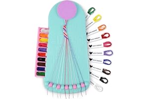 Choose Friendship, My Friendship Bracelet Maker®, an American Original | 20 Pre-Cut Threads - Makes Up to 8 Bracelets | Craft Kit, Kids, Bracelet Making Kit, Jewelry-Making Kit, Gifts for Girls 8-12