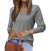 betterTime Womens Valentine Sweaters Long Sleeve Pullover V Neck New Year Sweaters for Women Lightweigh Soft Cute Casual Tops
