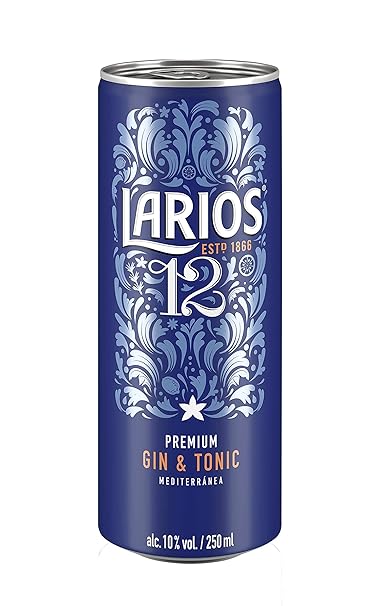 Larios Gin & Tonic Dose, EINWEG (12 x 0.25 l)