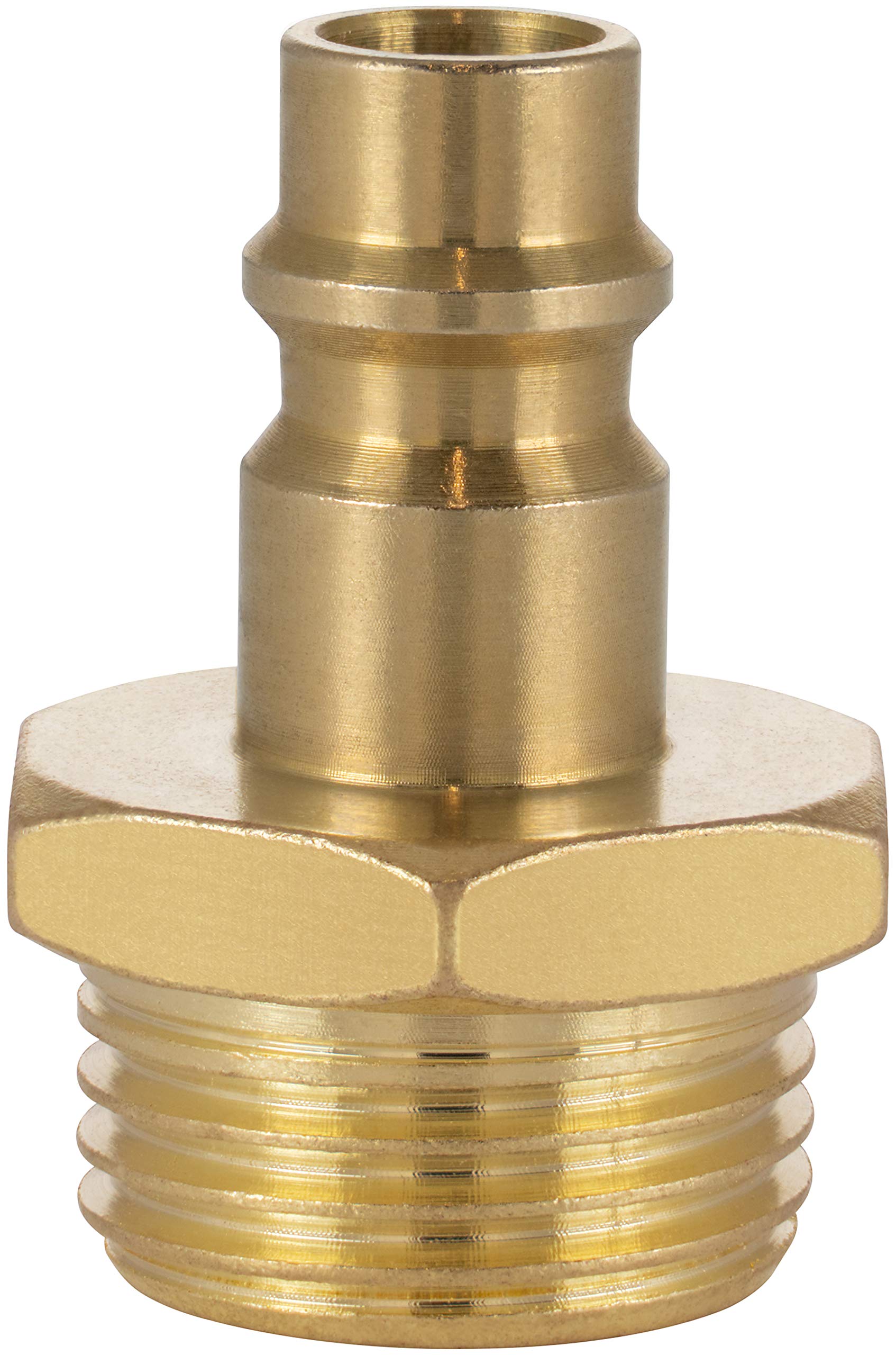 Poppstar Compressed Air Plug NW 7.2 with 1/2" External Thread for Compressed Air Fittings