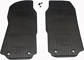 ford transit custom rubber floor mats 2020