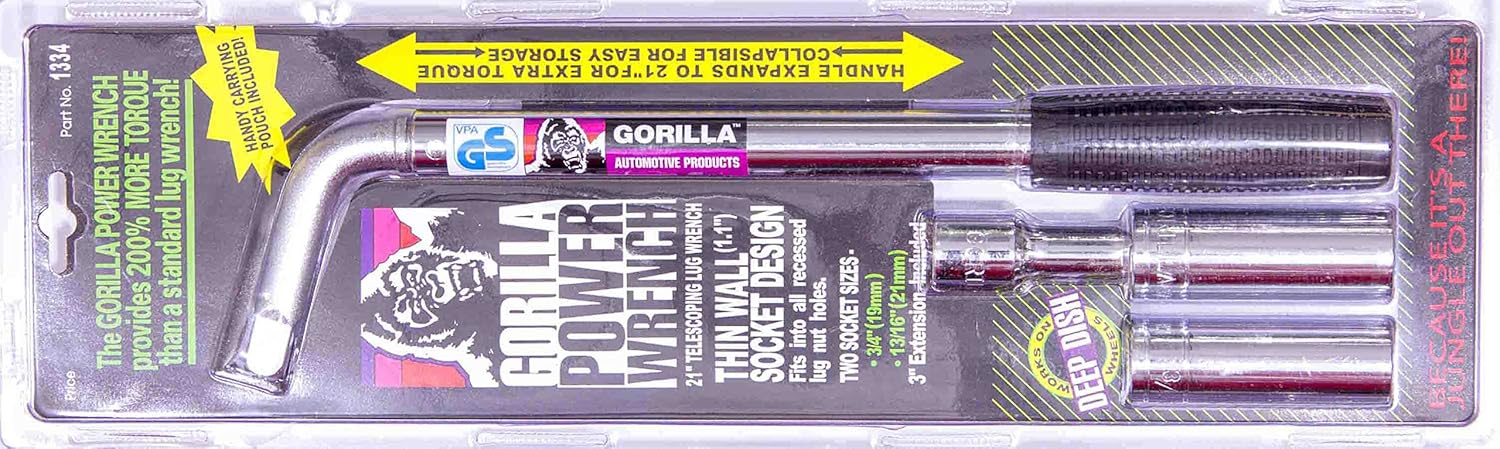Gorilla Automotive 1721 Telescoping Power Wrench - Standard Socket: Automotive