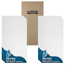 Genesis 2ft x 4ft Smooth Pro White Ceiling Tiles