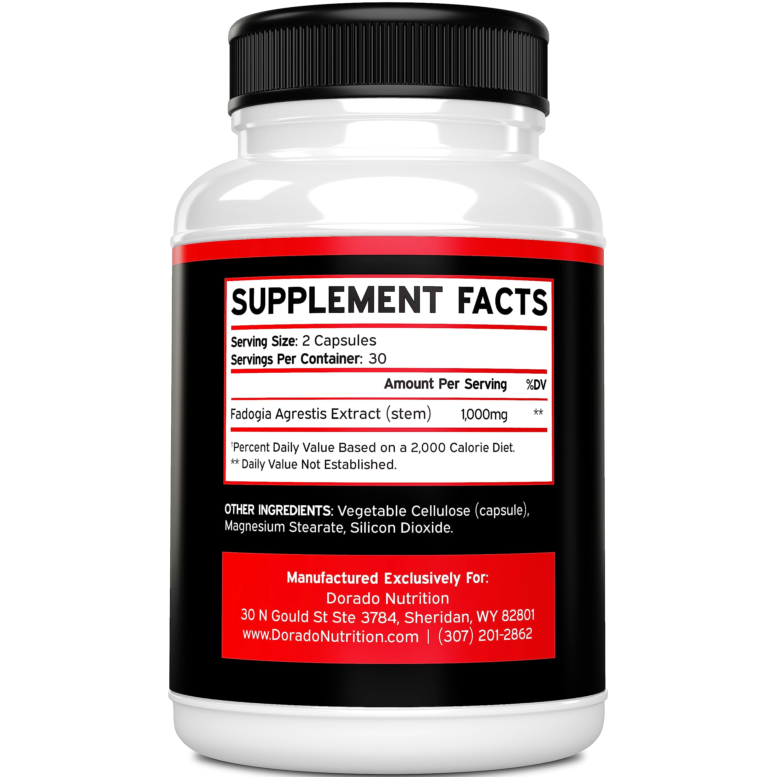 DORADO NUTRITION Fadogia Agrestis + Tongkat Ali - Men's Health Bundle