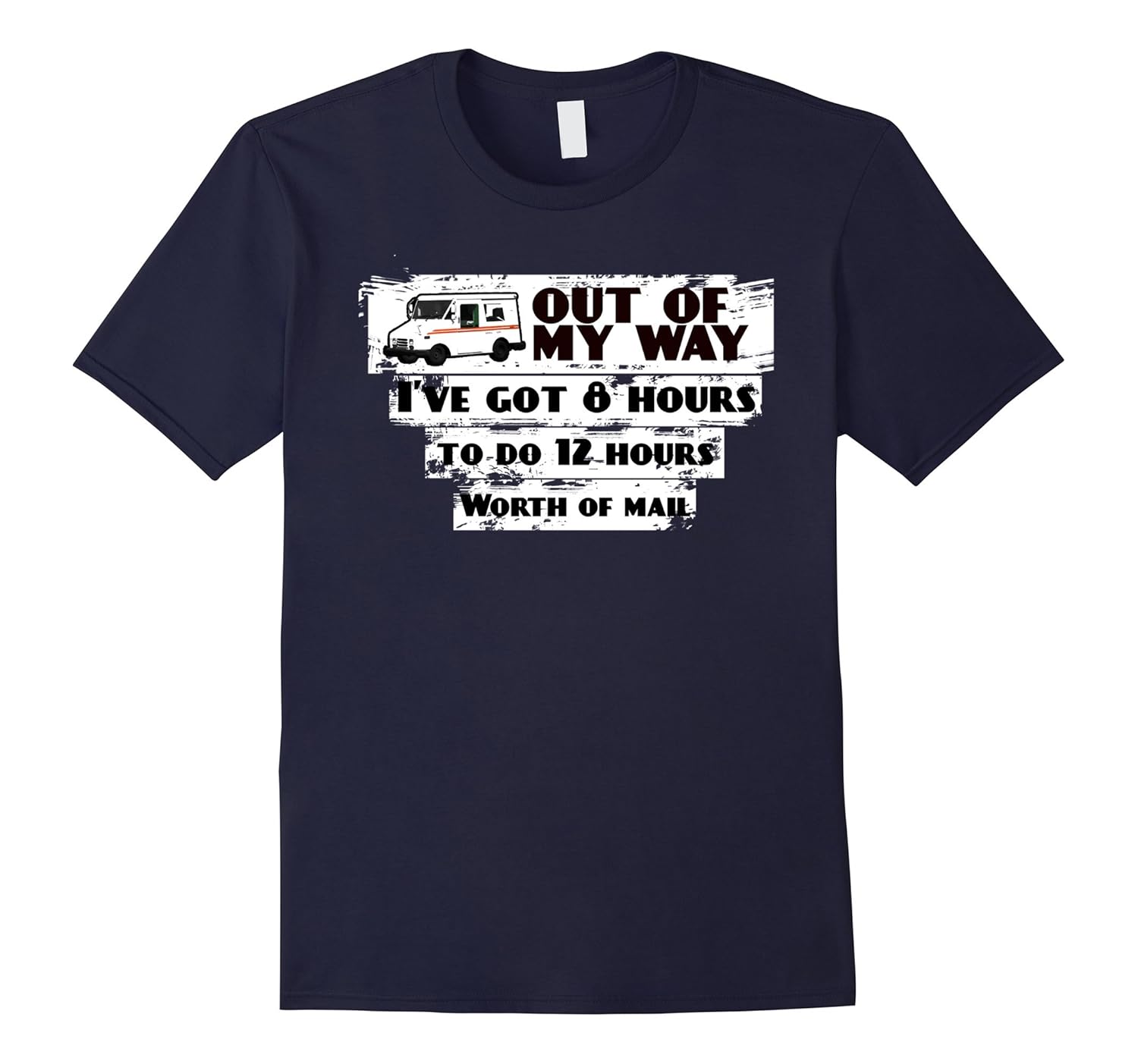 Postal worker I have 8 hours of mail shirt funny gift-Rose