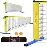 Zdgao Portable Pickleball Net with Pickleballs and Carry Bag for Driveway | 22FT Regulation Size Pickle Ball Net, Weather Resistance Strong Steel Frame, Easy Setup for Indoor Gym, Outdoor Court