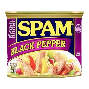 Spam Black Pepper, 12 Ounce Can