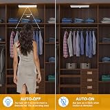 Jinlaili 2 Pack Wireless Under Cabinet Lights 10 LED Motion Sensor view 5