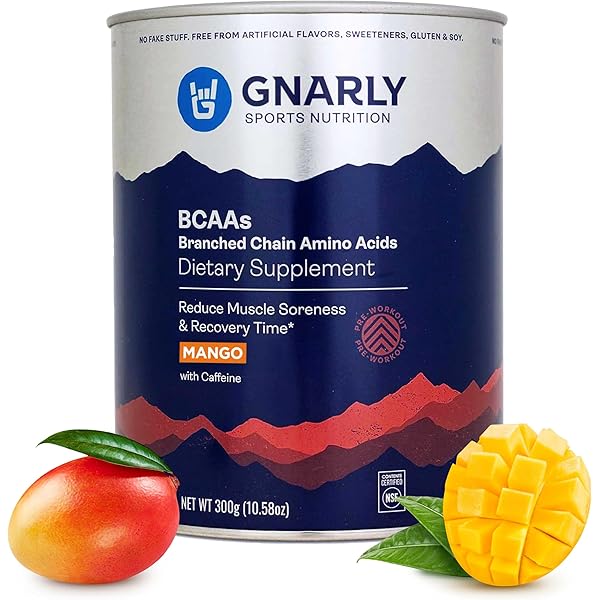 Amazon.com: Gnarly Nutrition BCAA Powder, Berry Lemonade