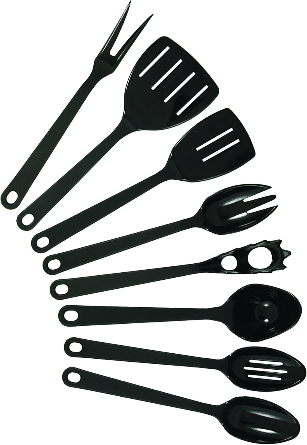 Tailor Made Products 48 Piece Catering UtensilsNylon Serving Tools Set