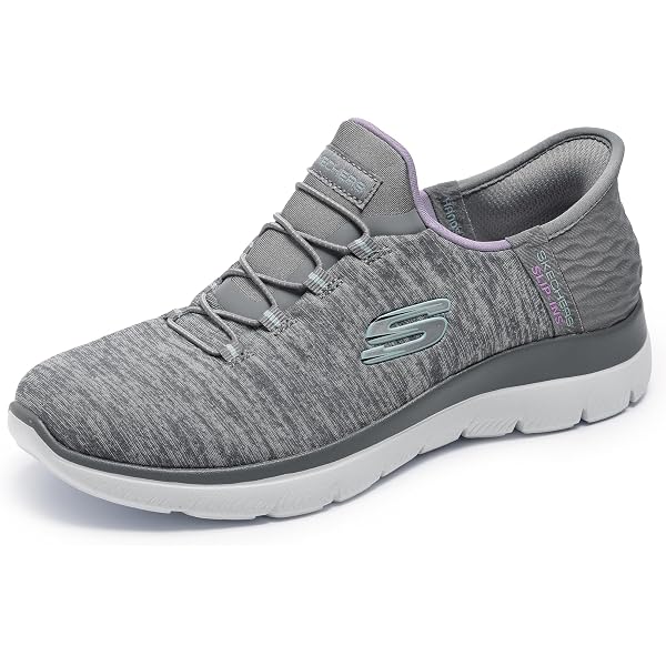 SKECHERS Slip-ins グレー Amazon.com | Skechers Women's Summits - Everyday Set Hands Free