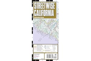 Streetwise california map