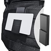 MOLLE ID Holder - Police ID Badge Holder -Fits All Molle Vests/Duty Belts | Tactical Clip On Card Holder for Police ID, Military ID, Driver's License - Law Enforcement Accessories / Police Officer Gear