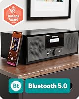 MAJORITY DAB500 Bluetooth DAB+ Radio CD Player Oak Castle Oakcastle view 4