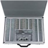 UCanSee 266 pcs Optical Trial Lens Set Kit Metal Rim Aluminum Case