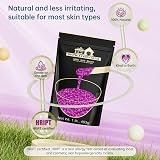 Lifestance Violet 450g Hard Wax Beads for Full Body Brazilian Bikini view 3