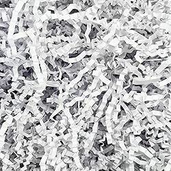 Tisspoms 2LB White Crinkle Cut Paper Shred