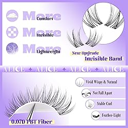 ALICE Cluster Eyelash Extension Kit Natural Wispy