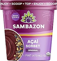 Sambazon Organic Original Açaí Berry Sorbet, 16 Oz