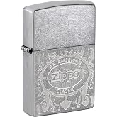 Zippo Lighter, Zippo, an American Classic, Engraved - Street Chrome 81072