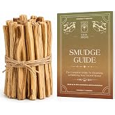 Ancient VEDA Peruvian Palo Santo Sticks 12 Pack with Smudge Guide &ndash; High Resin Content, Sweet Scent Holy Wood for Smudging, Meditation, Energy Cleansing &ndash; Sustainably Harvested, Aromatic Incense