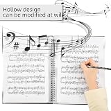 Irich Music File Folder A4 60 Sheet Choir Folder 32x24cm Black view 5