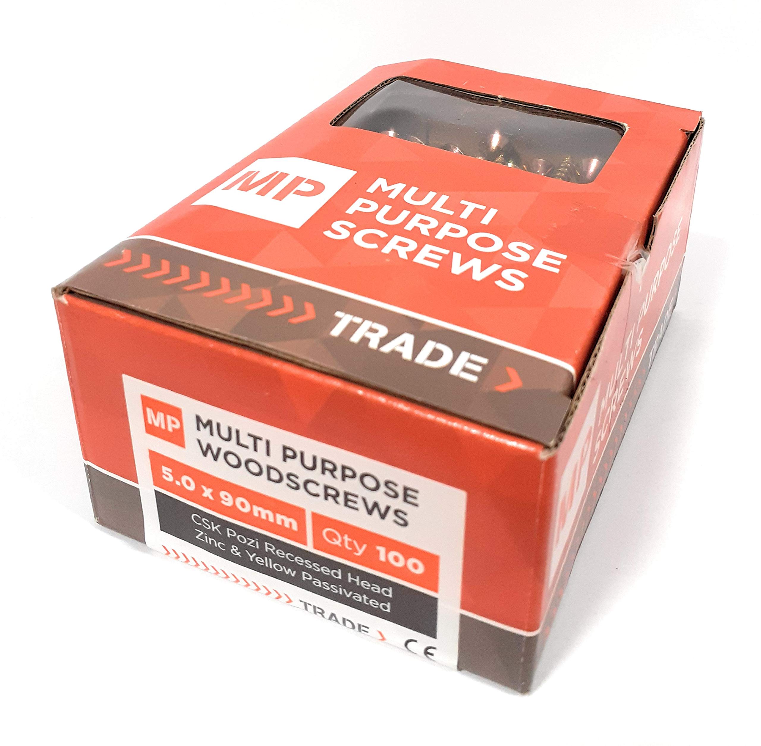 Multi Purpose Screws 5 x 90mm 100qty