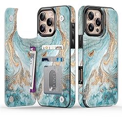 Goodon for iPhone 16 Pro Case Wallet - Flip Folio