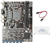 Oikabio B250C Mining Motherboard LGA1151 DDR4 12xPCIE USB3.0 w/ Thermal Grease view 1