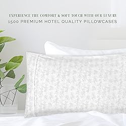 Elegant Comfort Ultra Soft Set of 2 Sea Waves Print