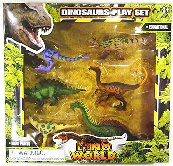 CAJA DINOSAURIOS 2 MODELOS: Amazon.es: Juguetes y juegos