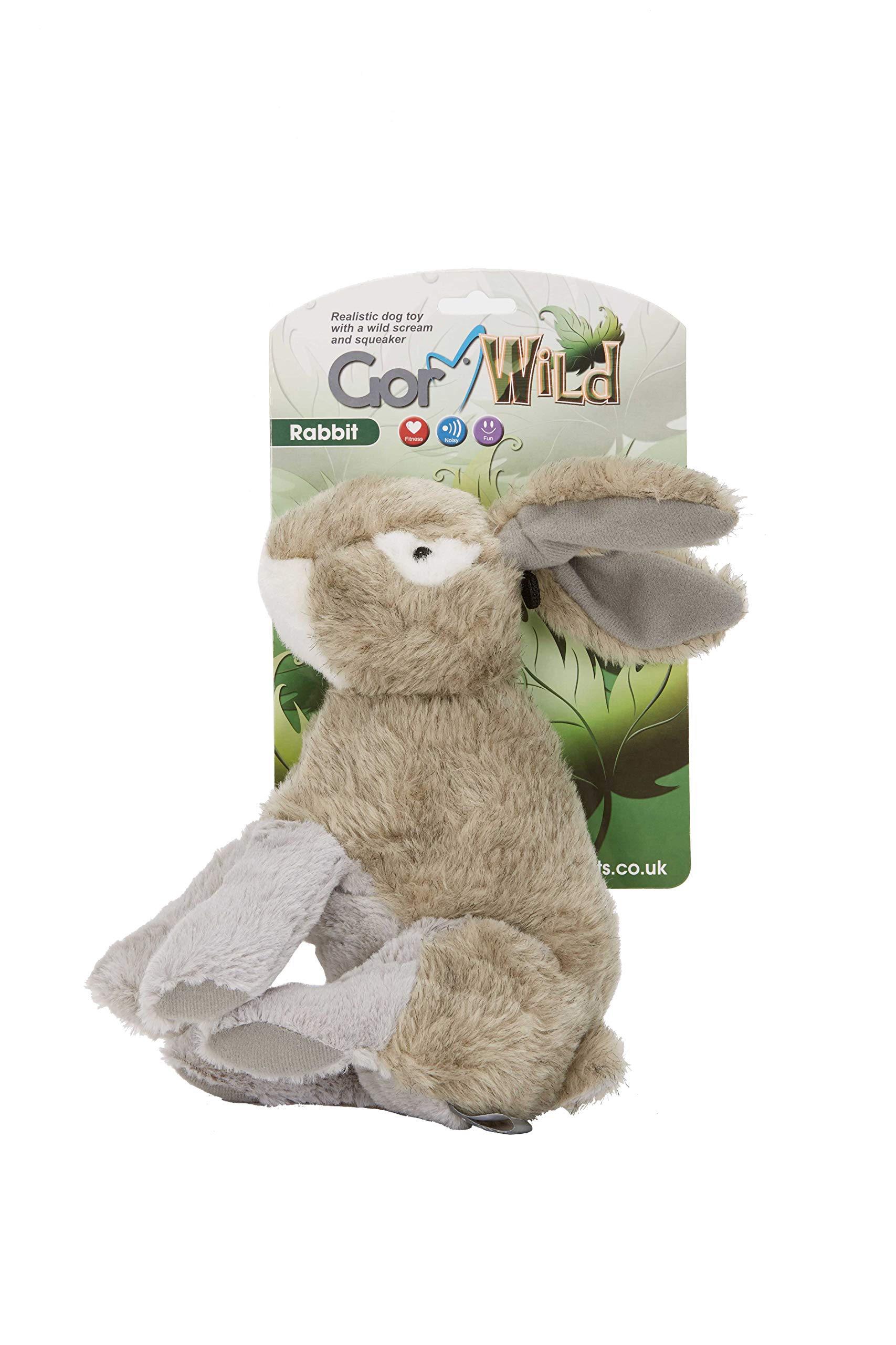 Gor Pets Soft Dog Toy Plush Wild Rabbit โ image 1
