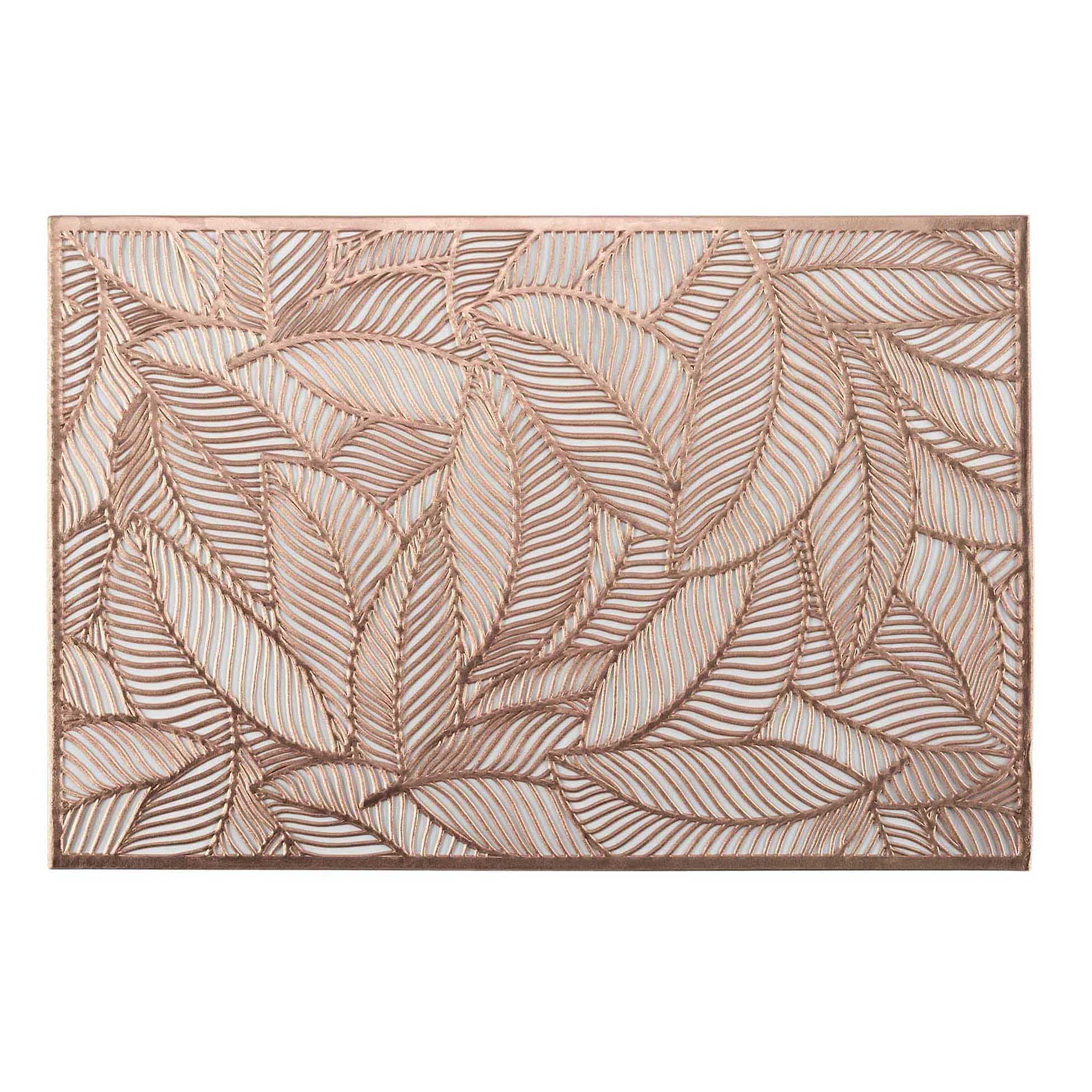 Douceur d'Intérieur Orphee Placemat, Copper, 30 x 45 cm