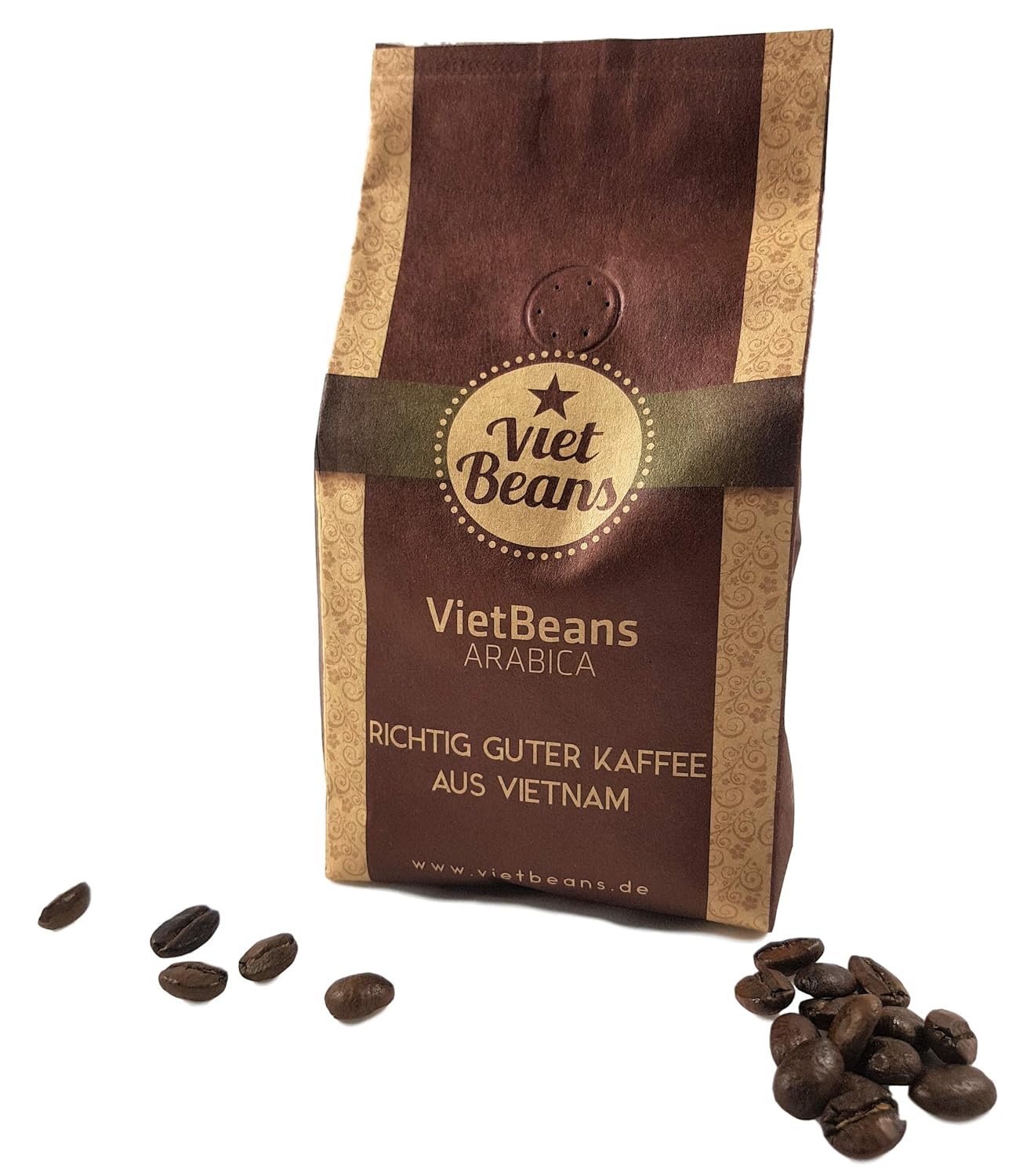 VietBeans 100% Arabica - Ganze Arabica Kaffeebohnen - Exklusiver Hochlandkaffee - 250g: Amazon.de: Lebensmittel & Getränke - Kaffeebohnen kaufen