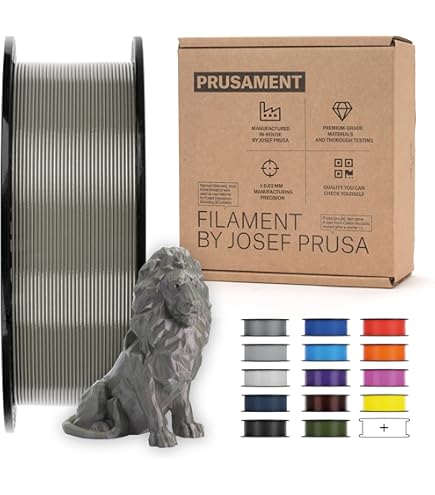 Amazon.com: Prusament 3D Printer Premium Filament PLA Gentleman's