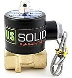 3/8" Electric Solenoid Valve 12-VDC Air, Gas, Fuel Normally Closed